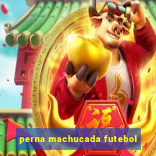 perna machucada futebol